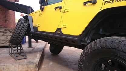RockRage ULTIMA ROCK SLIDERS for Wrangler JKU - 4DR