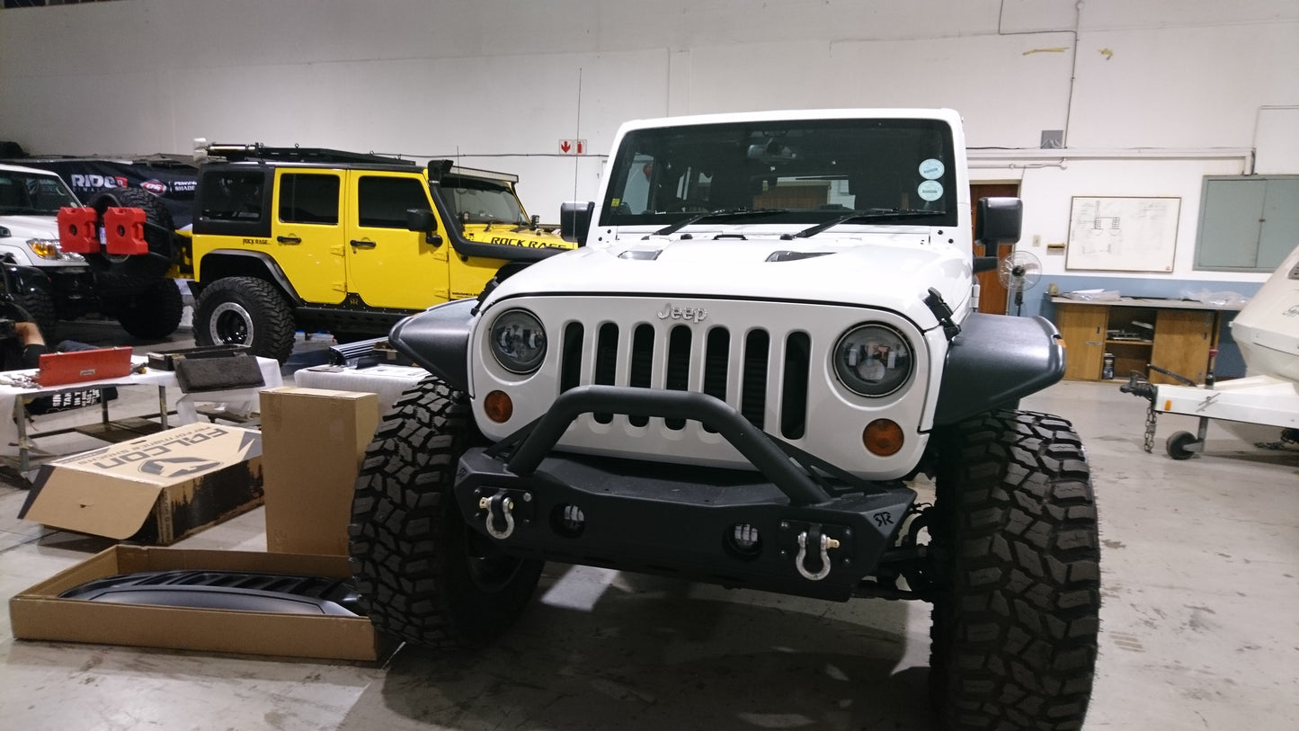 RockRage CRAWLER STUBBY Front Bumper for Wrangler JK / JKU