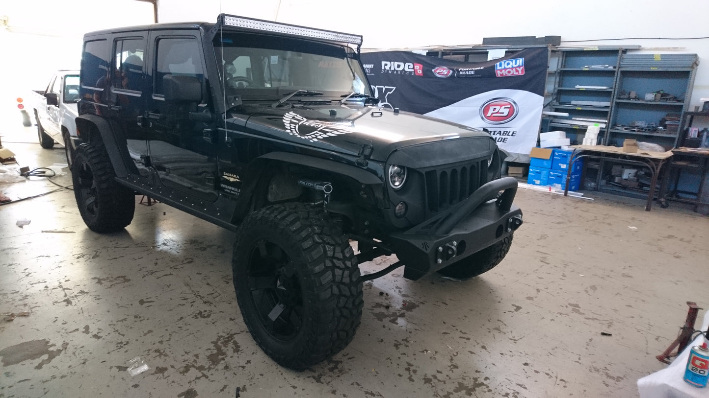 RockRage CRAWLER STUBBY Front Bumper for Wrangler JK / JKU