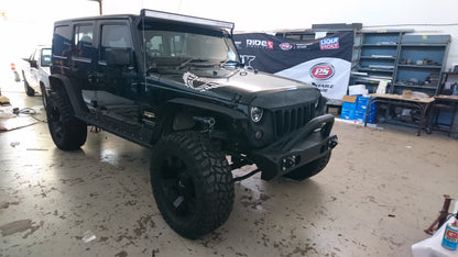 RockRage CRAWLER STUBBY Front Bumper for Wrangler JK / JKU