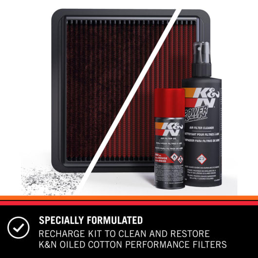K&N RECHARGER Care Service Kit - Aerosol (99-500EU)