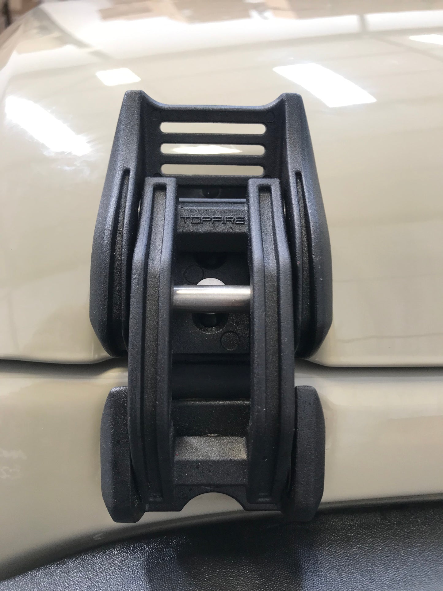 Topfire Bonnet / Hood Catch / Latch - Eye of Devil Wrangler JK JKU