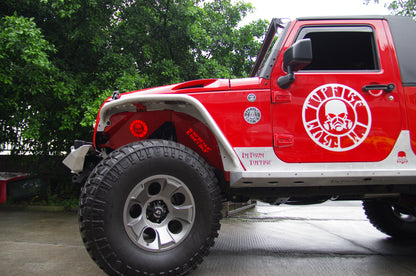 Topfire Side Protection and Steps for 4dr Wrangler JKU