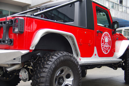 Topfire Side Protection and Steps for 4dr Wrangler JKU