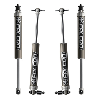 FULLY FITTED: PREMIUM 2.5" Teraflex Coil System, Falcon 2.1 or 2.2 Shocks, 9550 Stabiliser & Retainers for Wrangler JK JKU