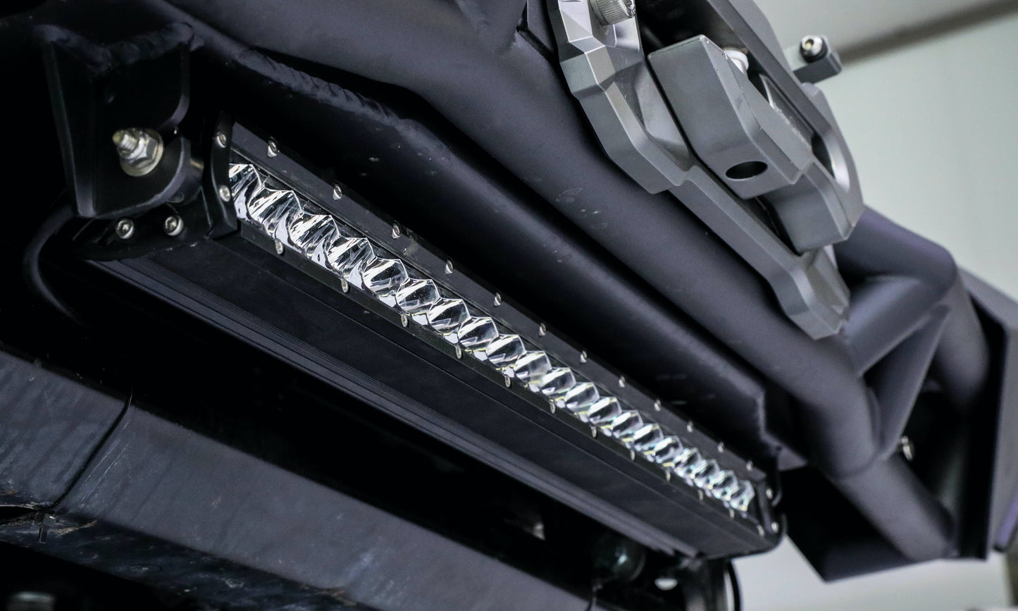 Topfire Fragment II Stainless Steel Front Bumper (Long) for Wrangler JK JKU