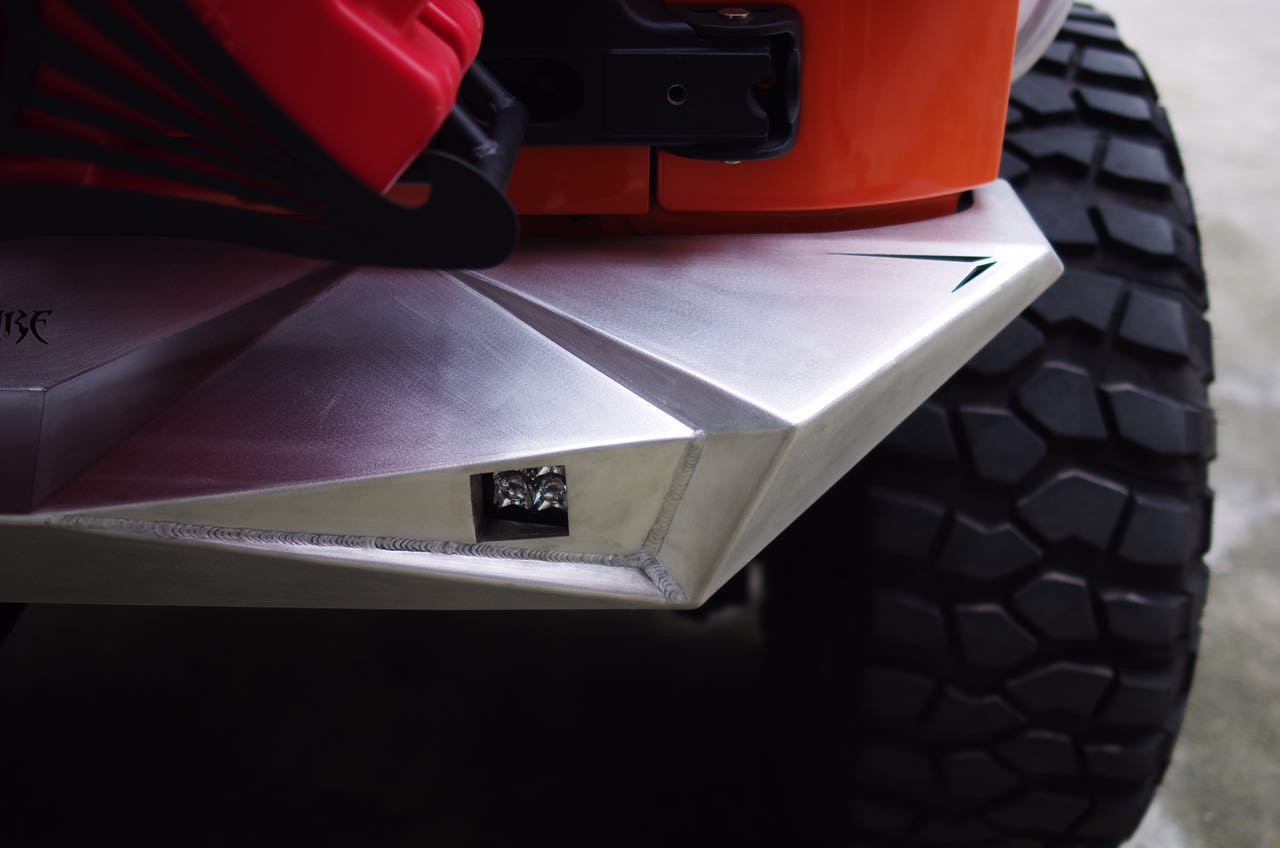 Topfire Fury I Rear Bumper for Wrangler JK JKU