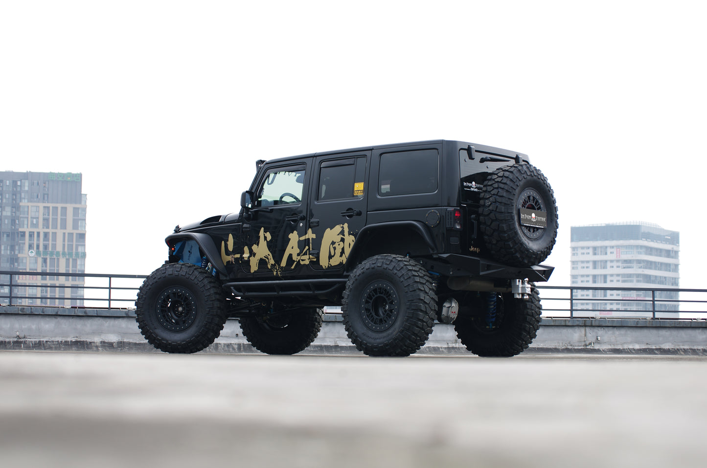 Topfire Fury I Rear Bumper for Wrangler JK JKU