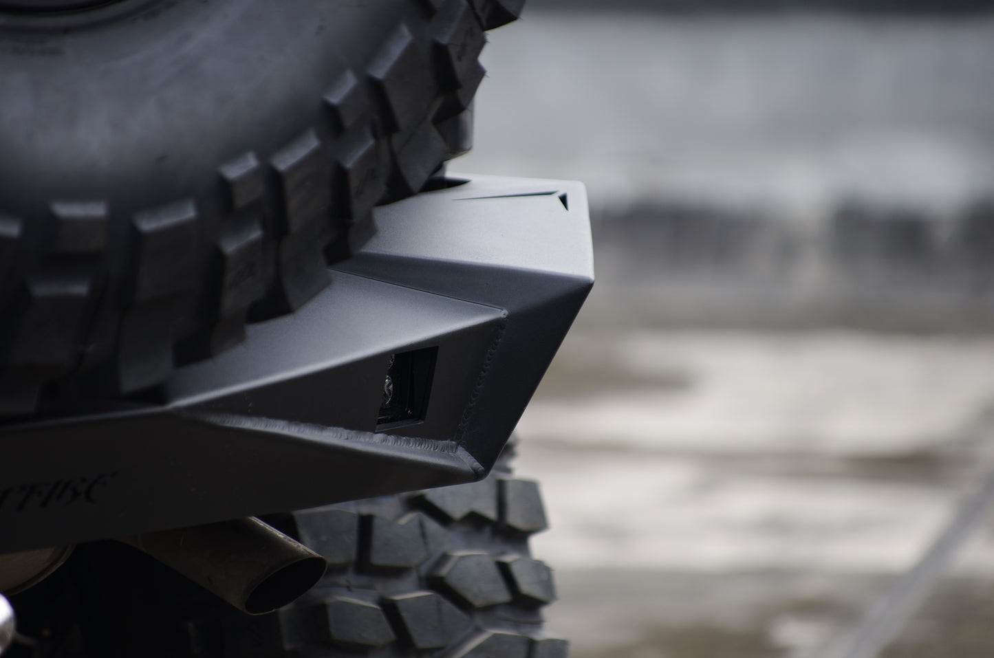 Topfire Fury I Rear Bumper for Wrangler JK JKU