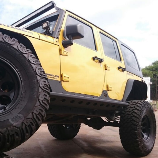 RockRage ULTIMA ROCK SLIDERS for Wrangler JKU - 4DR
