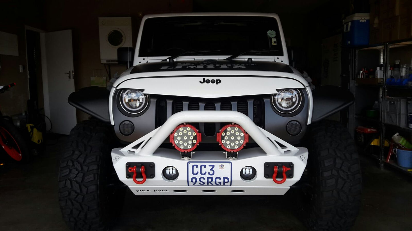 RockRage CRAWLER STUBBY Front Bumper for Wrangler JK / JKU