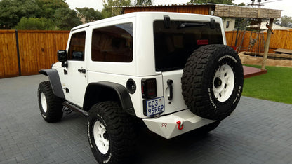 RockRage CRAWLER Rear STUBBY Bumper for Wrangler JK / JKU