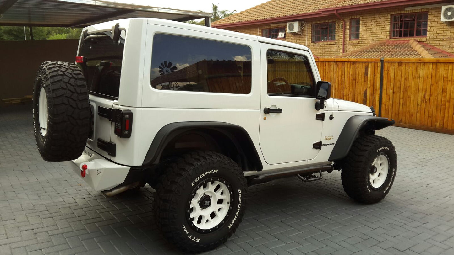 RockRage CRAWLER Rear STUBBY Bumper for Wrangler JK / JKU