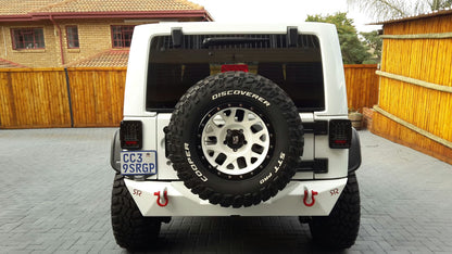 RockRage CRAWLER Rear STUBBY Bumper for Wrangler JK / JKU