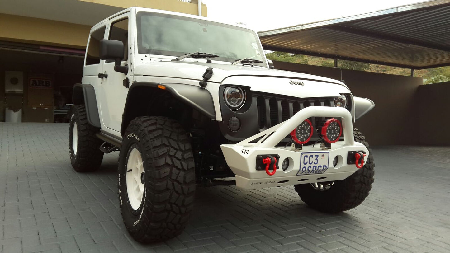RockRage CRAWLER STUBBY Front Bumper for Wrangler JK / JKU