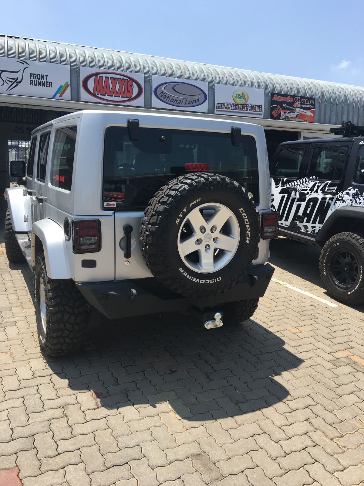 RockRage CRAWLER Rear STUBBY Bumper for Wrangler JK / JKU