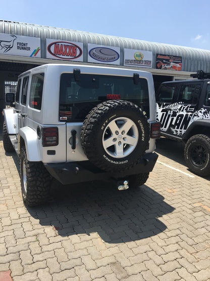 RockRage CRAWLER Rear STUBBY Bumper for Wrangler JK / JKU