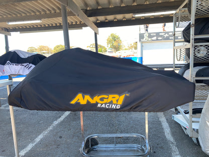 KART COVER - Soft Black Stretch MINI (Min Karts)