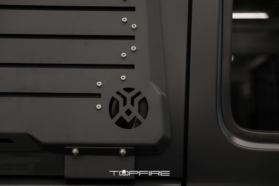 Topfire Side Window Armour for Wrangler JLU 4dr (pair)