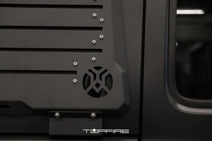 Topfire Side Window Armour for Wrangler JLU 4dr (pair)
