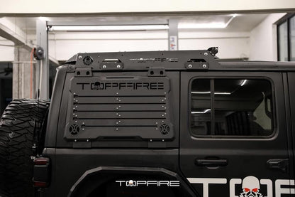 Topfire Side Window Armour for Wrangler JLU 4dr (pair)