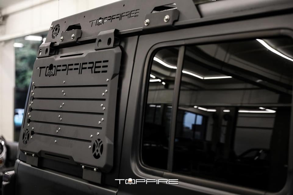 Topfire Side Window Armour for Wrangler JLU 4dr (pair)