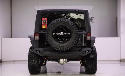 Topfire Marauder IV Stainless Steel / Steel Rear Bumper for Wrangler JK JKU