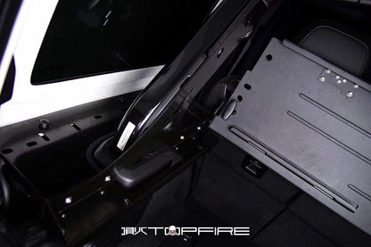 Topfire Collapsible Rear Cargo Luggage Cover / Rack - Steel for Wrangler 4dr JLU