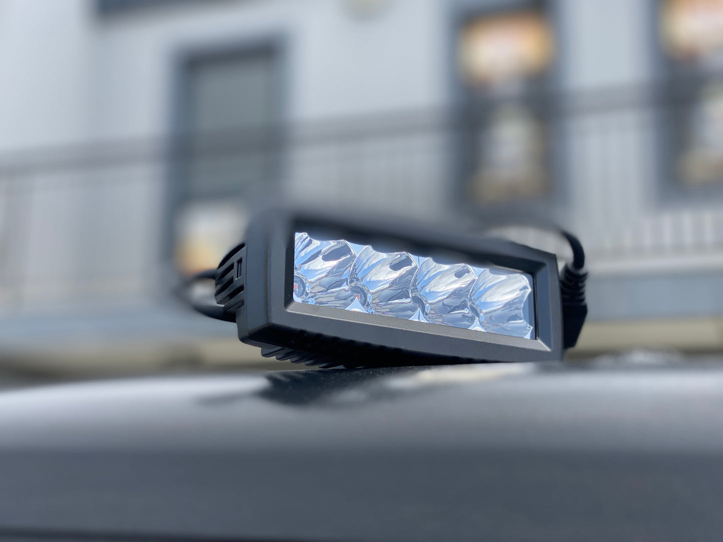 Aurora 12w 'AMBER' 4" Bar LED SPOT light (4 x 3w)