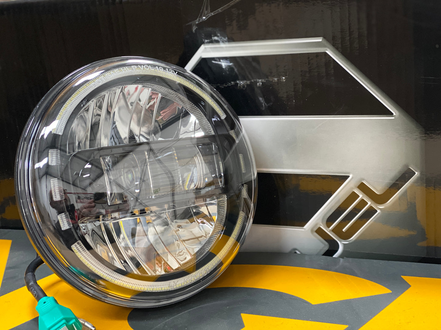 LED Headlights 'KONG' for Wrangler JL with DRL (pair with JL Adaptors) A+ 'Philips' LED