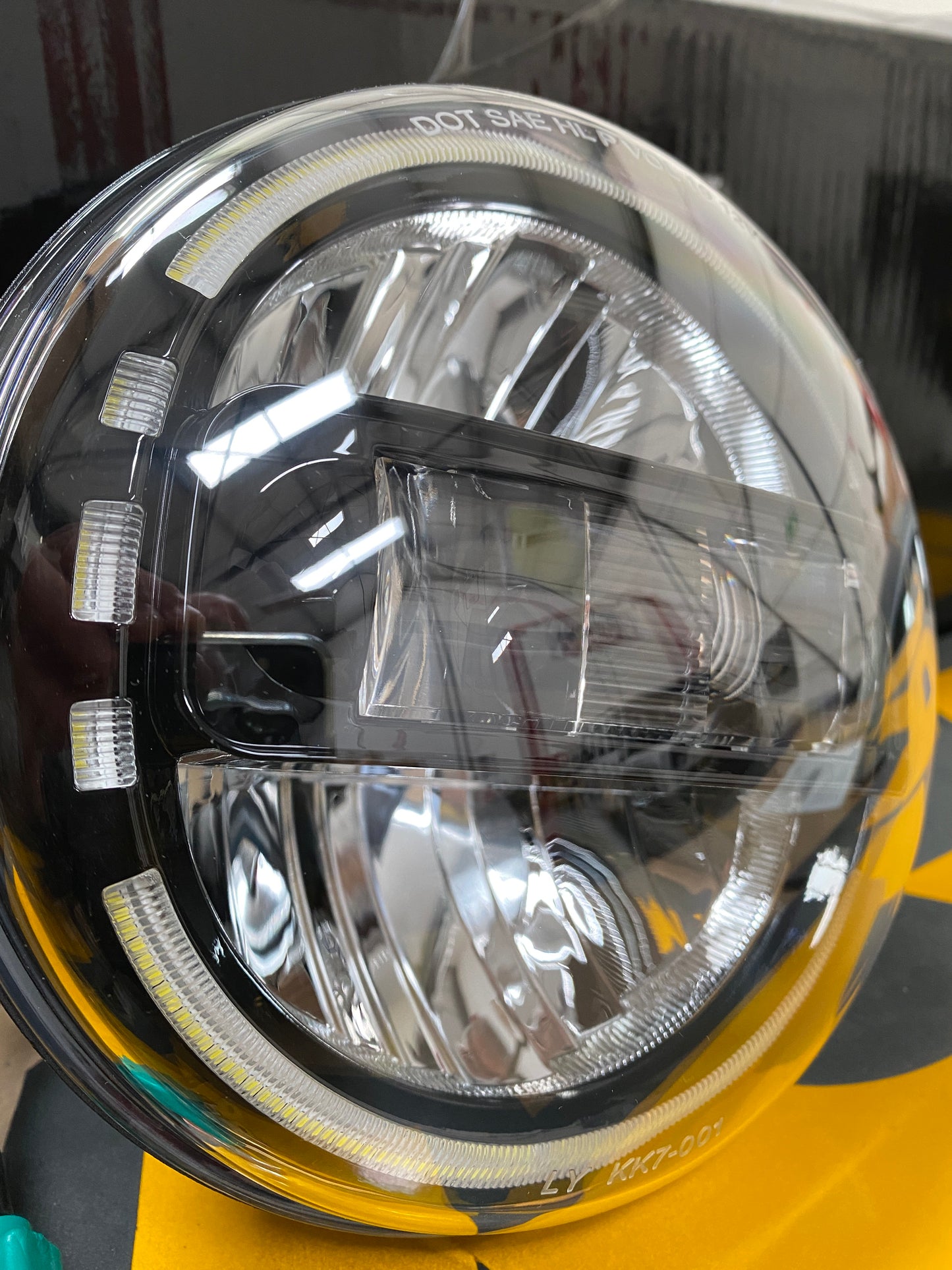 LED Headlights 'KONG' for Wrangler JL with DRL (pair with JL Adaptors) A+ 'Philips' LED