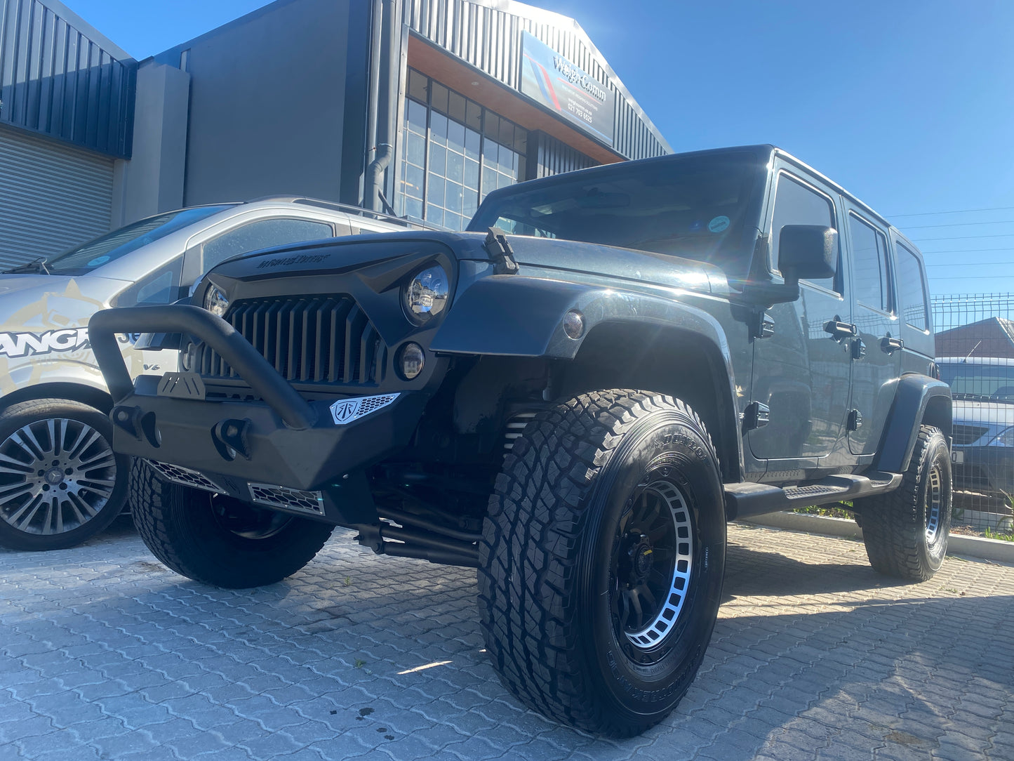 RockRage CRX STUBBY Front Bumper for Wrangler JK / JKU