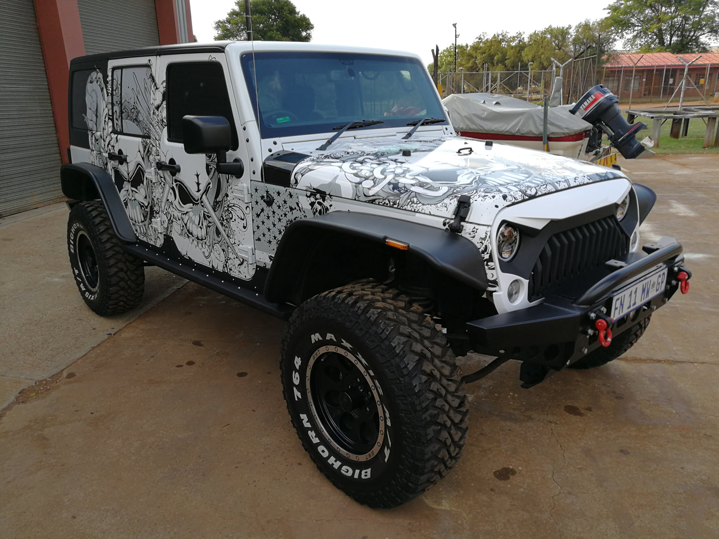 RockRage ULTIMA ROCK SLIDERS for Wrangler JKU - 4DR
