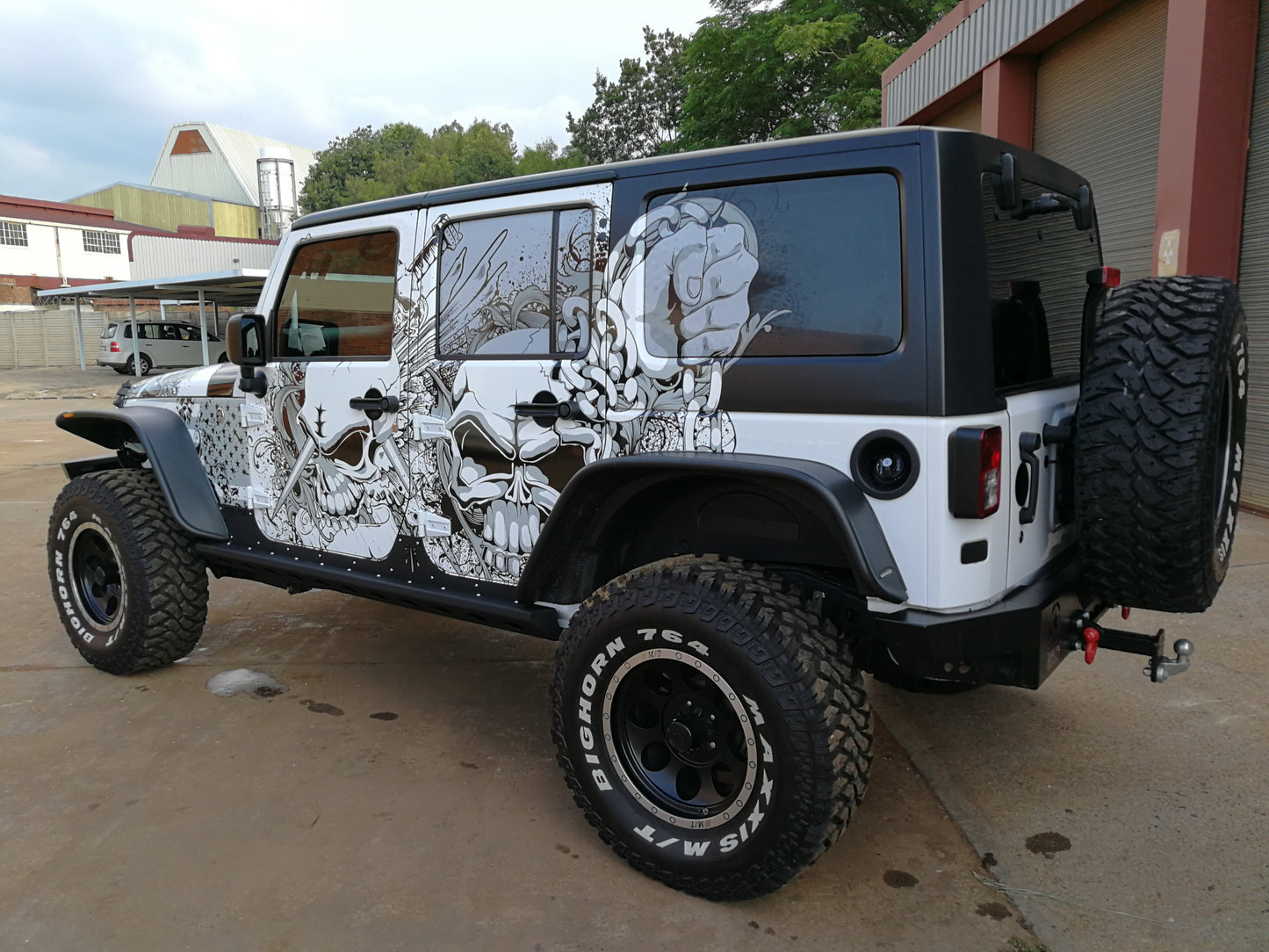 RockRage ULTIMA ROCK SLIDERS for Wrangler JKU - 4DR