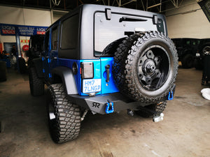 RockRage EXPLORER Full Rear Bumper for Wrangler JK / JKU