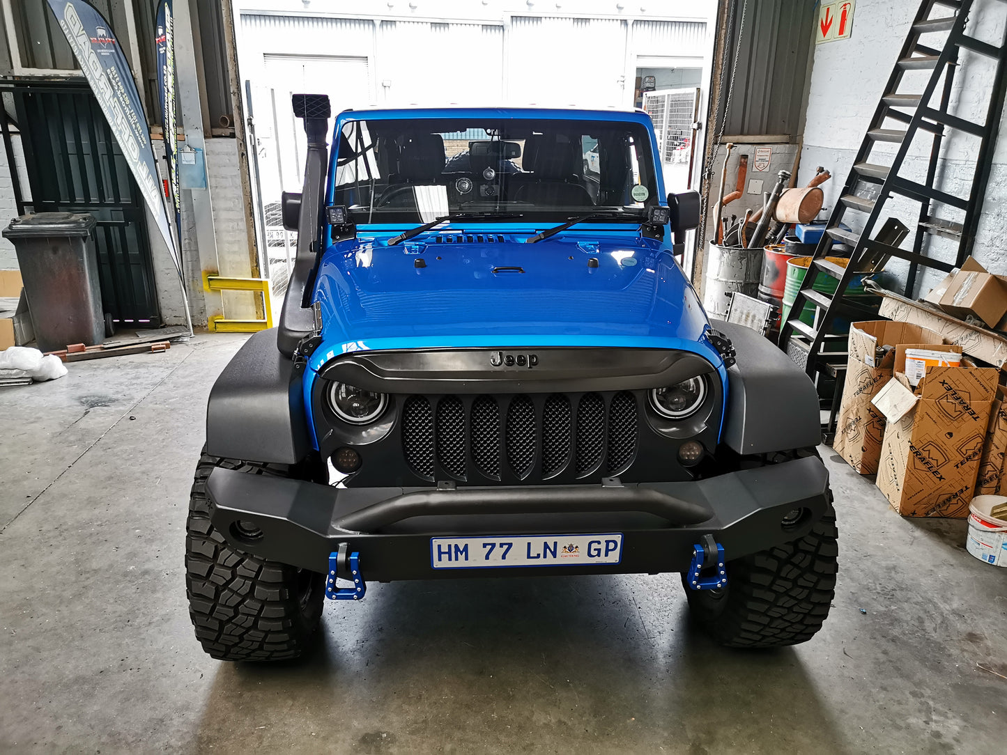 RockRage EXPLORER Full Front Bumper for Wrangler JK / JKU