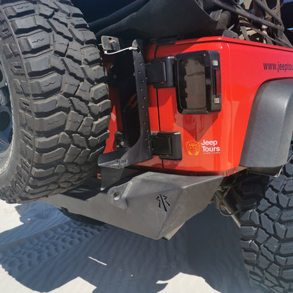 RockRage CRAWLER Rear STUBBY Bumper for Wrangler JK / JKU