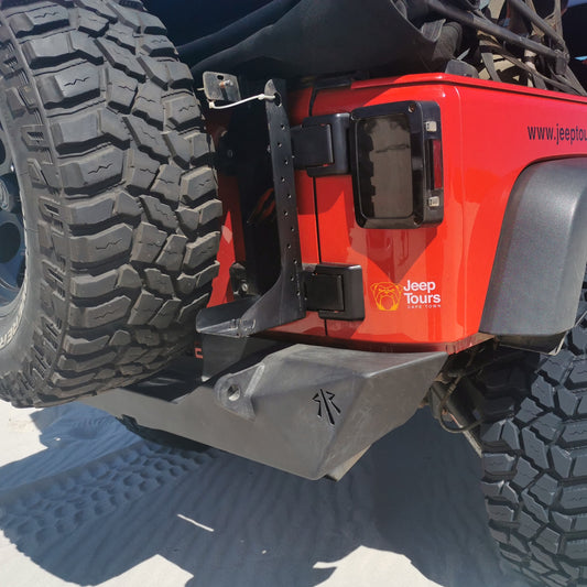 RockRage CRAWLER Rear STUBBY Bumper for Wrangler JK / JKU