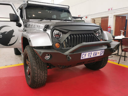 RockRage EXPLORER Full Front Bumper for Wrangler JK / JKU