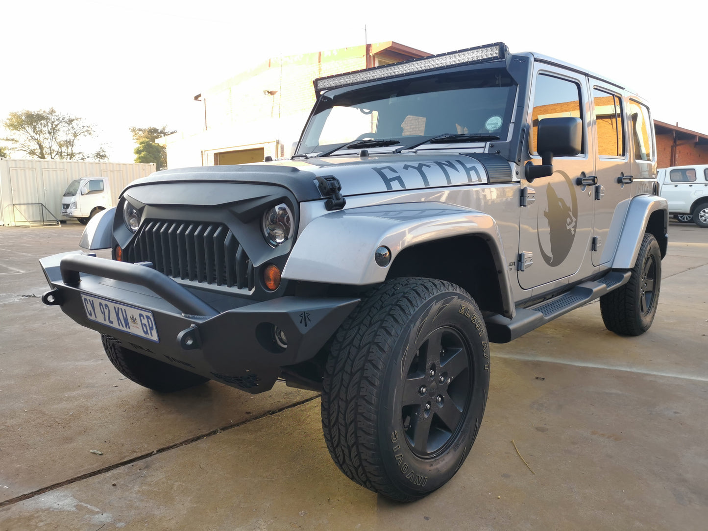 RockRage EXPLORER Full Front Bumper for Wrangler JK / JKU