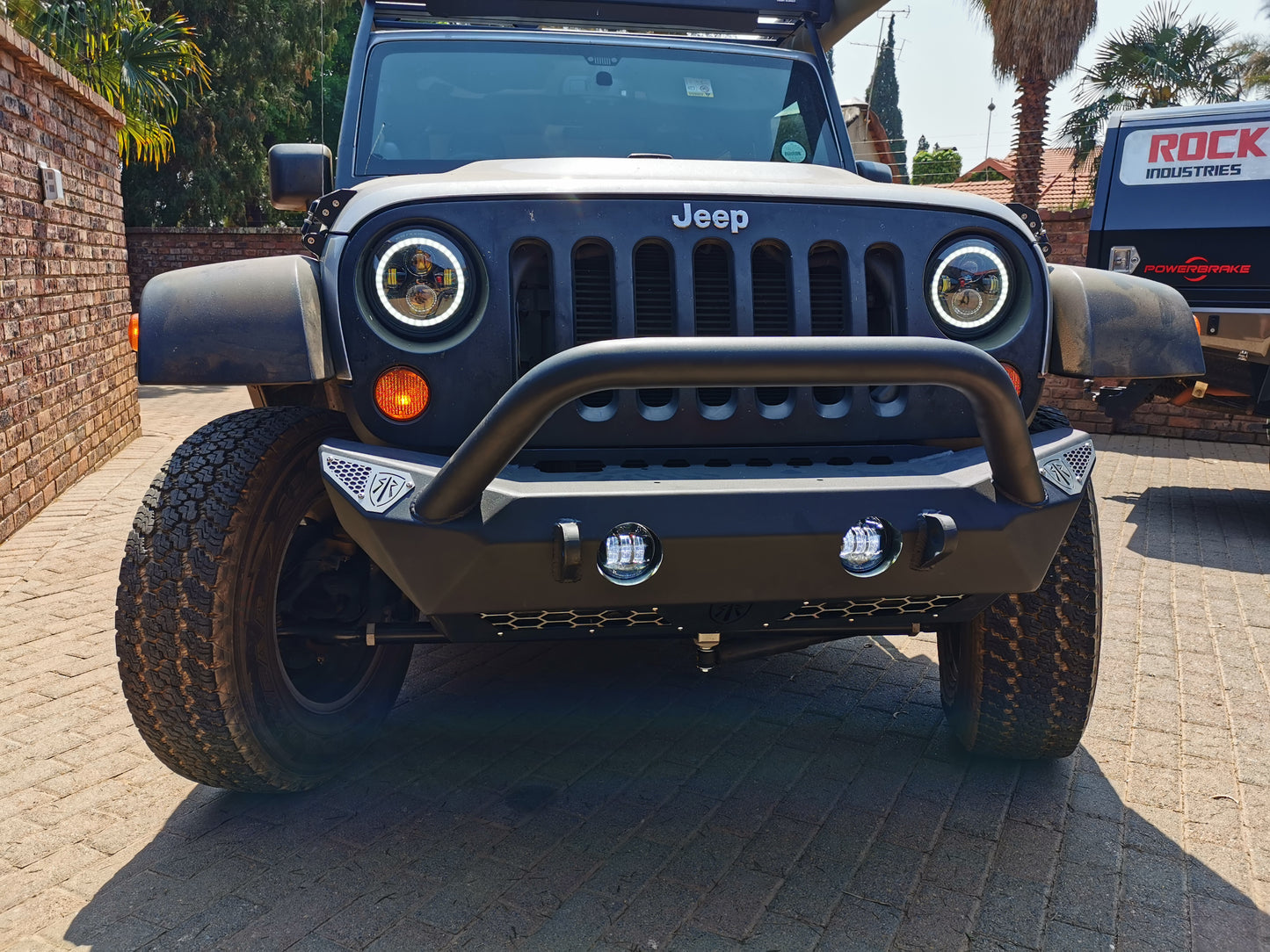 RockRage CRX STUBBY Front Bumper for Wrangler JK / JKU