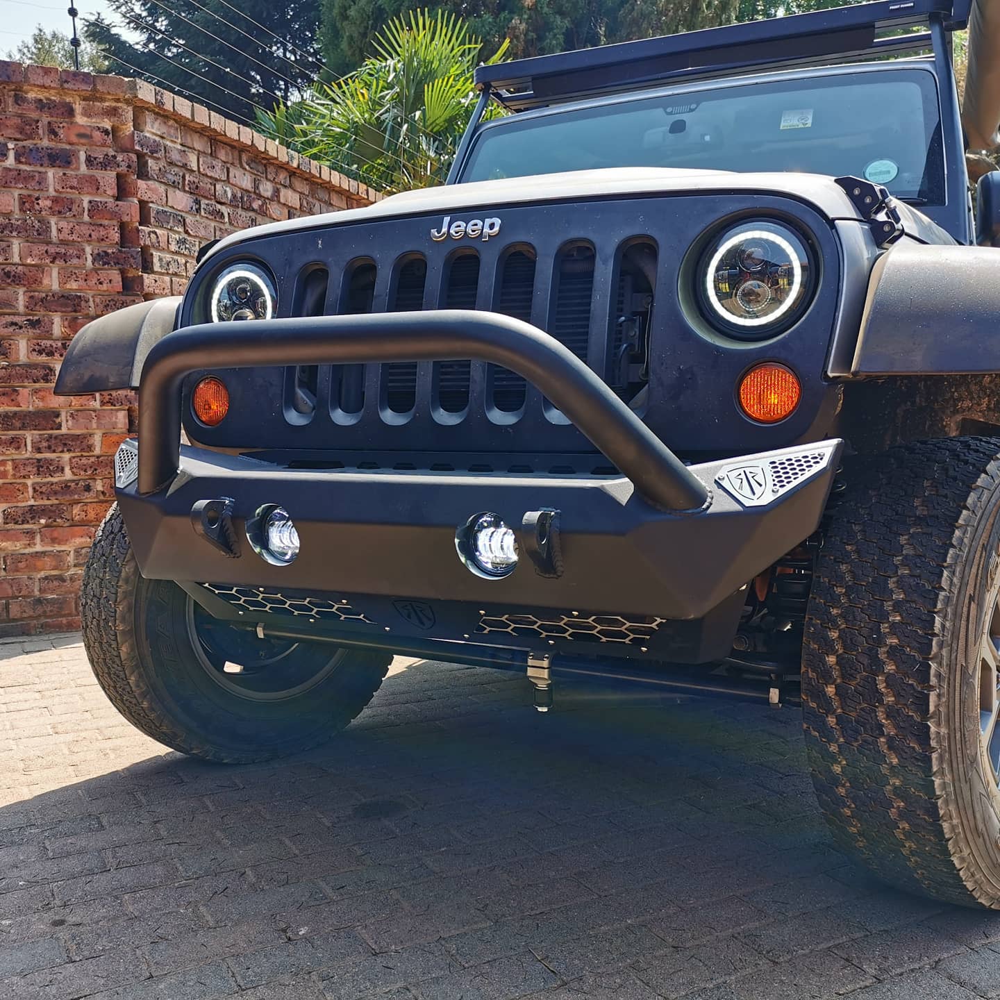 RockRage CRX STUBBY Front Bumper for Wrangler JK / JKU