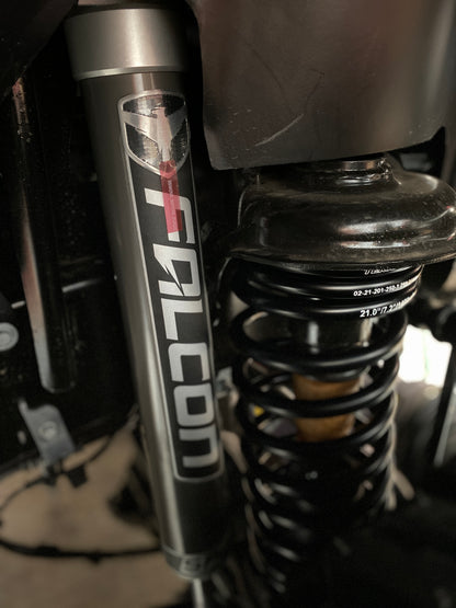 KIT ONLY: Teraflex 2.5" Coil Lift System, FALCON SP2 2.1 Shocks - for Wrangler JL 2DR / JLU 4DR (2019+)