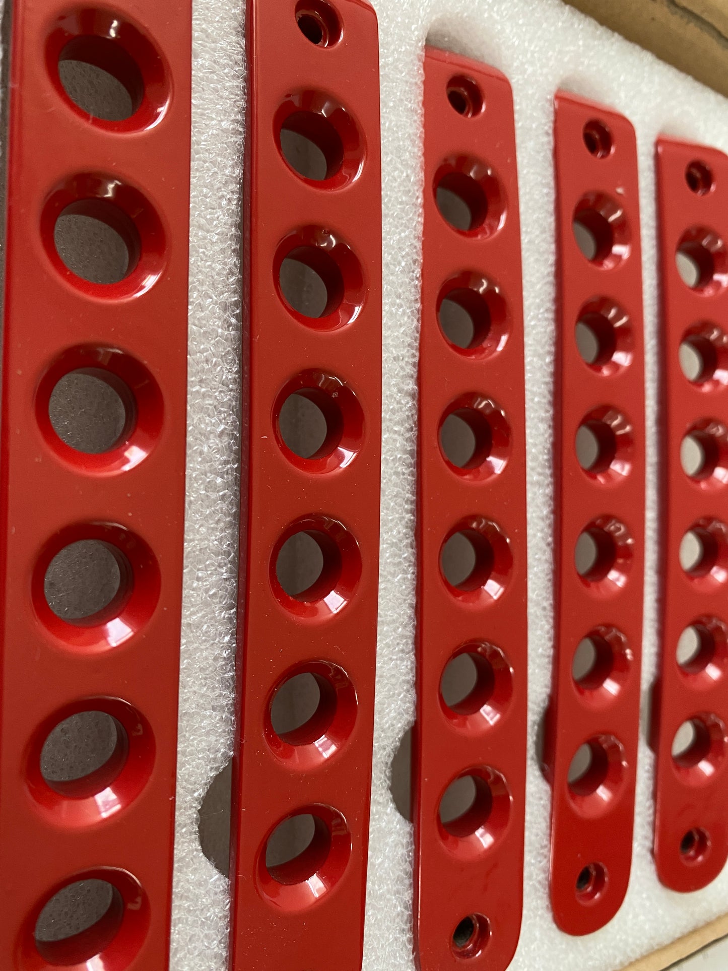 Door handle Inserts for Wrangler JK JKU (Black / Red / Silver)