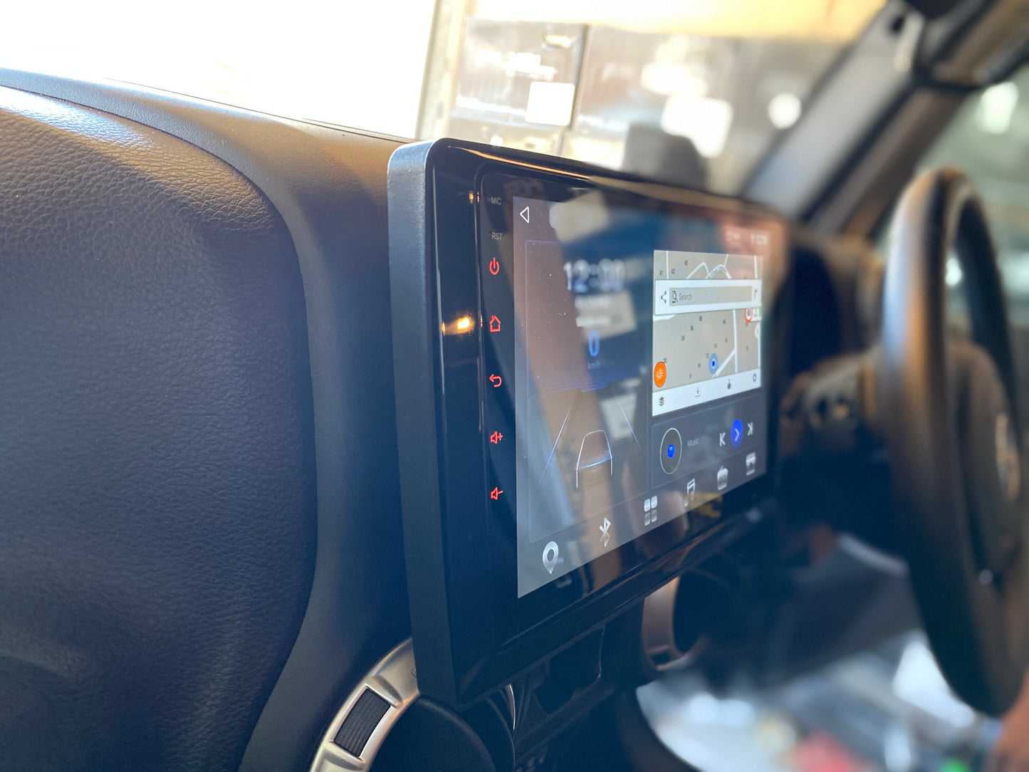 SMARTNavi 10″ PREMIUM System 'Made for Jeep Wrangler JK JKU' (INSTALLED with REVERSE CAM) Apple CarPlay & Android Auto
