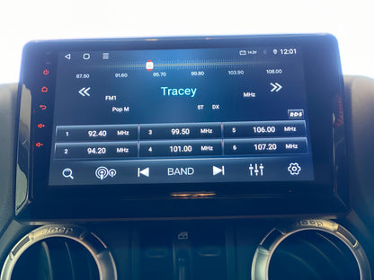 SMARTNavi 10″ PREMIUM System 'Made for Jeep Wrangler JK JKU' (INSTALLED with REVERSE CAM) Apple CarPlay & Android Auto