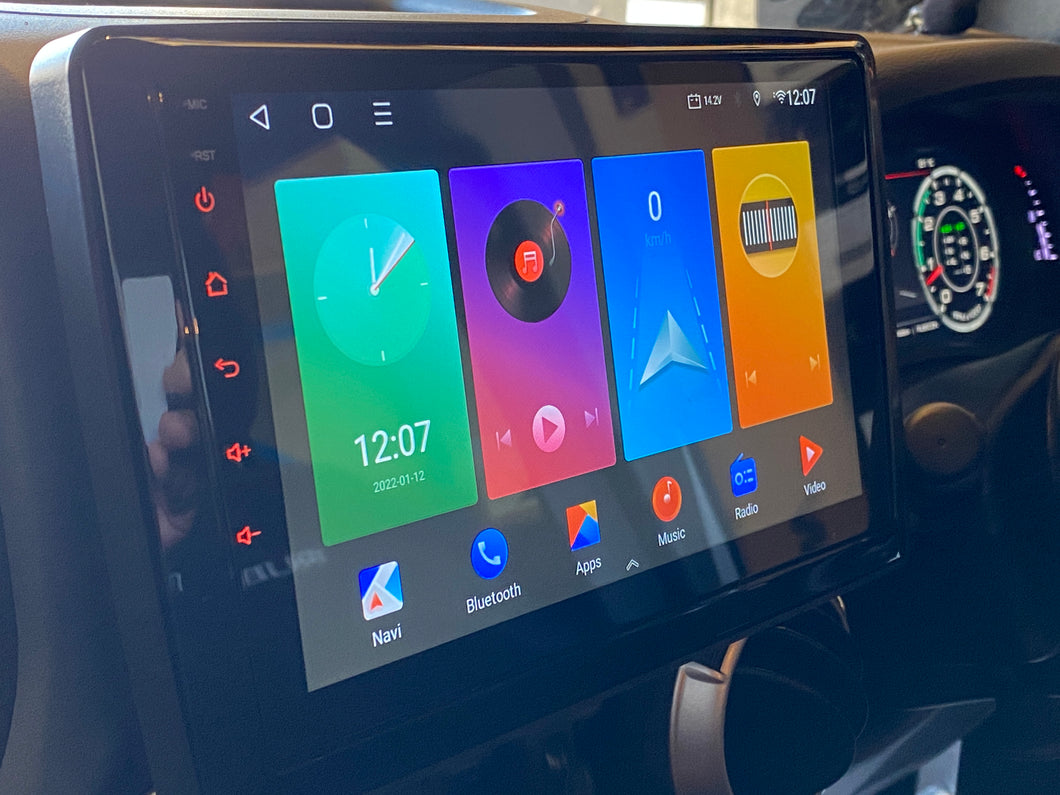 SMARTNavi 10″ PREMIUM System 'Made for Jeep' (INSTALLED with REVERSE CAM) Apple CarPlay & Android Auto