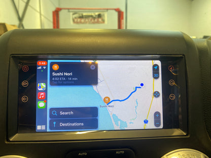 SMARTNavi 8″ PREMIUM Android 10 System 'Made for Jeep Wrangler JK JKU' (INSTALLED) Apple CarPlay & Android Auto