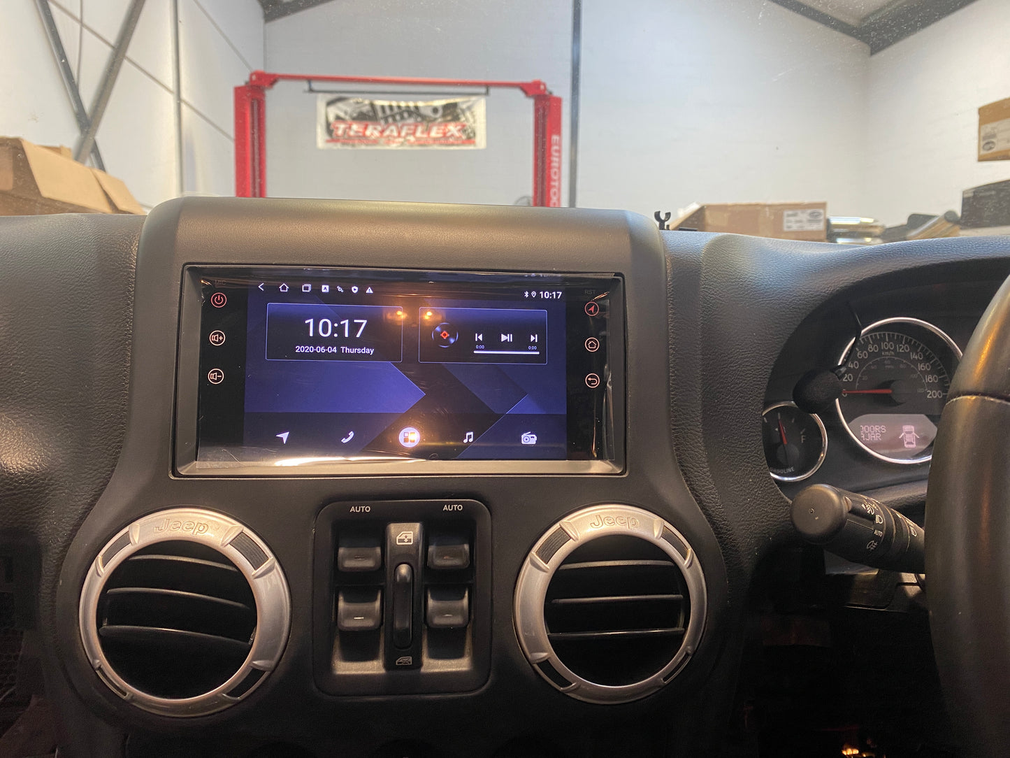 SMARTNavi 8″ PREMIUM Android 10 System 'Made for Jeep Wrangler JK JKU' (INSTALLED) Apple CarPlay & Android Auto