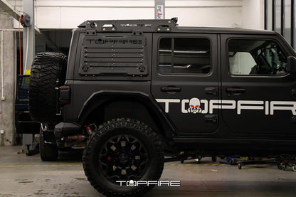 Topfire Side Window Armour for Wrangler JLU 4dr (pair)